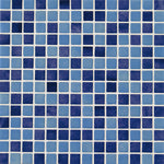Mosaico Ezarri Mezcla Azul - Palmeta 30,5x50,5 cm. (Valor m² IVA INCL)