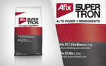 Adhesivo Afix Supertron C-Flex Blanco 25 Kg