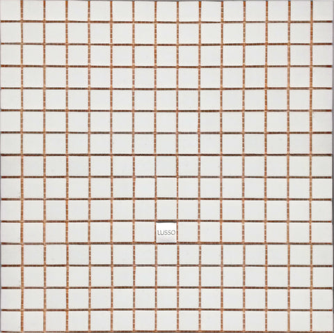 Mosaico Lusso color Blanco  - Palmeta 32,7x32,7 cm (Valor m² IVA INCL)