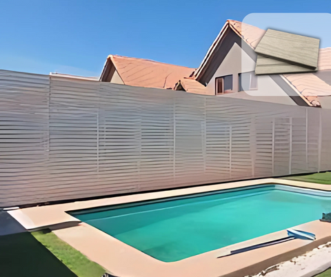 CortaVista WPC Color Alamo - 220x6x1,2cm (IVA Incl)