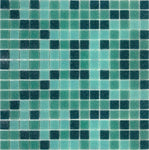 Mos. Lusso Mix Turquesa Malla - 32,7x32,7 cm (Valor m² IVA INCL)