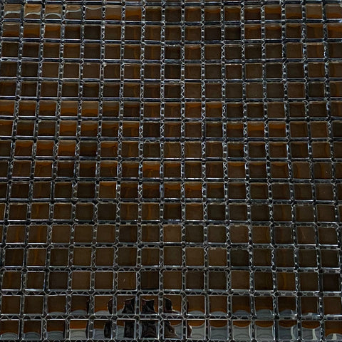 Mosaico Negro Espejo (15mm)