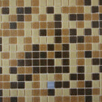 Mosaico Lusso Tonalidad Cafe - Palmeta 32,7x32,7 cm (Valor m² IVA INCL)