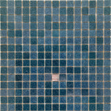 Mosaico Lusso Azul Piedra Malla -  32,7x32,7 cm (Valor m² IVA INCL)