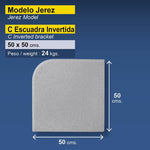 Borde Español Jerez Atérmico 50x50x4. Un (IVA Incl)