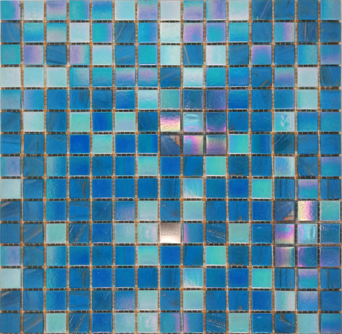 Mosaico Lusso Tornasol Calipso - Malla 32,7x32,7 cm (Valor m² IVA INCL)